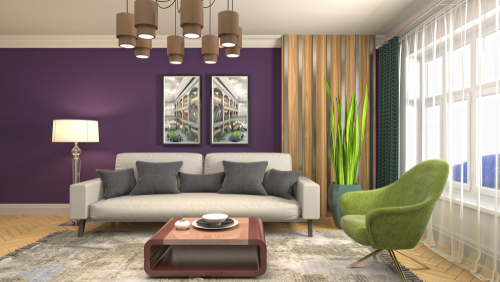 LUXURY VASTU COLOR: PURPLE 